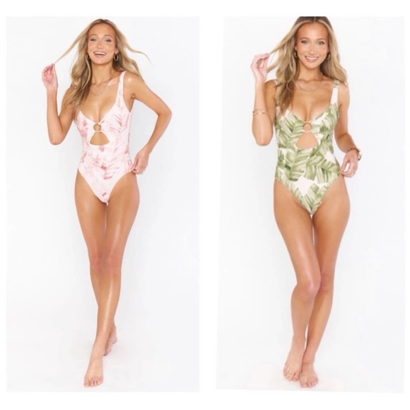 NWT Show Me Your Mumu Summer One Piece Majestic Palm Size S - Picture 1 of 10